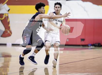 Thumbnail 1 in Chaminade vs  Notre Dame (SO) (Mission league tournament) photogallery.