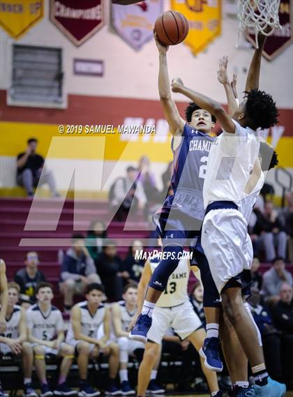 Thumbnail 2 in Chaminade vs  Notre Dame (SO) (Mission league tournament) photogallery.