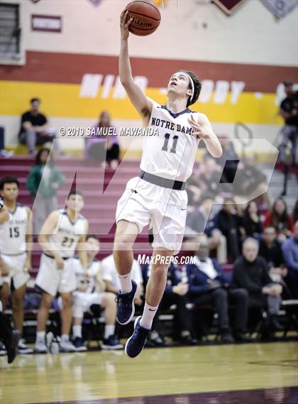 Thumbnail 2 in Chaminade vs  Notre Dame (SO) (Mission league tournament) photogallery.