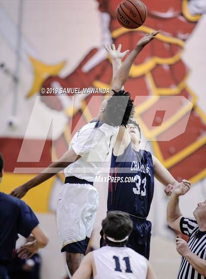 Thumbnail 1 in Chaminade vs  Notre Dame (SO) (Mission league tournament) photogallery.