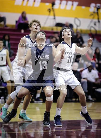 Thumbnail 2 in Chaminade vs  Notre Dame (SO) (Mission league tournament) photogallery.