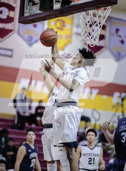 Thumbnail 3 in Chaminade vs  Notre Dame (SO) (Mission league tournament) photogallery.