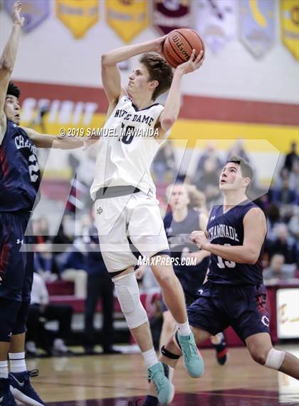 Thumbnail 2 in Chaminade vs  Notre Dame (SO) (Mission league tournament) photogallery.