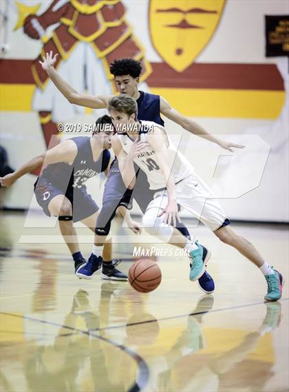 Thumbnail 2 in Chaminade vs  Notre Dame (SO) (Mission league tournament) photogallery.