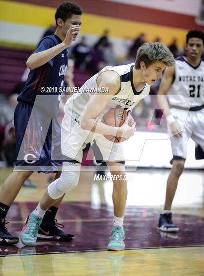 Thumbnail 1 in Chaminade vs  Notre Dame (SO) (Mission league tournament) photogallery.