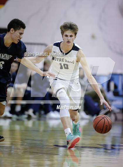 Thumbnail 3 in Chaminade vs  Notre Dame (SO) (Mission league tournament) photogallery.