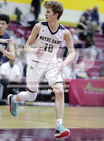 Thumbnail 3 in Chaminade vs  Notre Dame (SO) (Mission league tournament) photogallery.