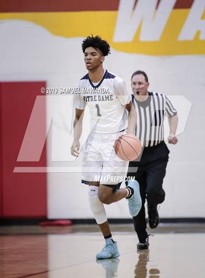 Thumbnail 2 in Chaminade vs  Notre Dame (SO) (Mission league tournament) photogallery.