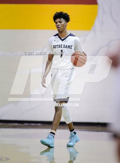 Thumbnail 3 in Chaminade vs  Notre Dame (SO) (Mission league tournament) photogallery.