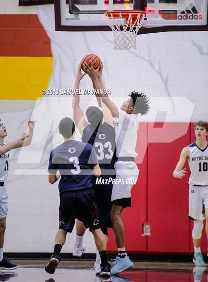 Thumbnail 2 in Chaminade vs  Notre Dame (SO) (Mission league tournament) photogallery.
