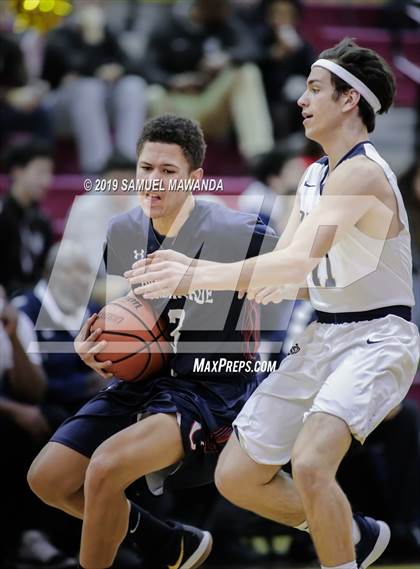 Thumbnail 1 in Chaminade vs  Notre Dame (SO) (Mission league tournament) photogallery.