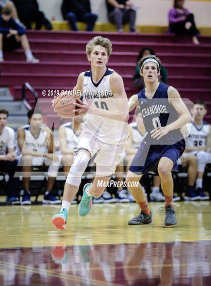 Thumbnail 1 in Chaminade vs  Notre Dame (SO) (Mission league tournament) photogallery.