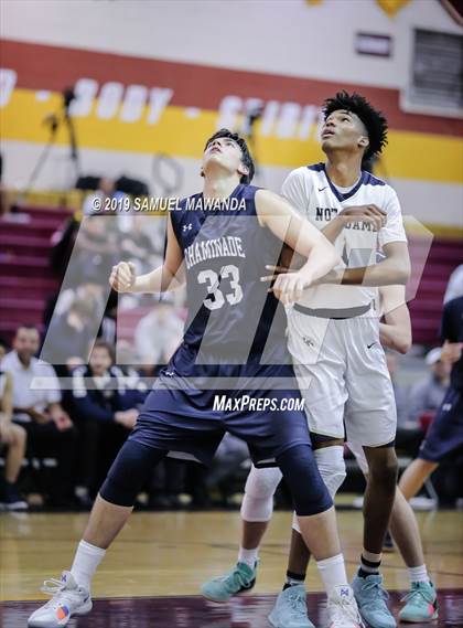 Thumbnail 2 in Chaminade vs  Notre Dame (SO) (Mission league tournament) photogallery.