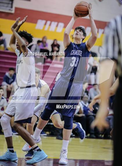 Thumbnail 1 in Chaminade vs  Notre Dame (SO) (Mission league tournament) photogallery.