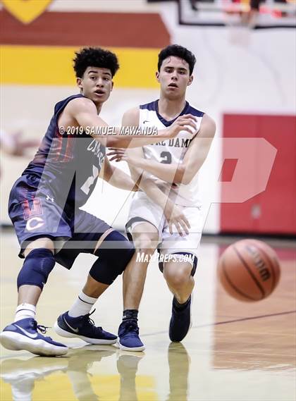 Thumbnail 3 in Chaminade vs  Notre Dame (SO) (Mission league tournament) photogallery.