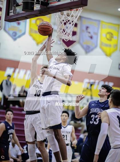 Thumbnail 1 in Chaminade vs  Notre Dame (SO) (Mission league tournament) photogallery.