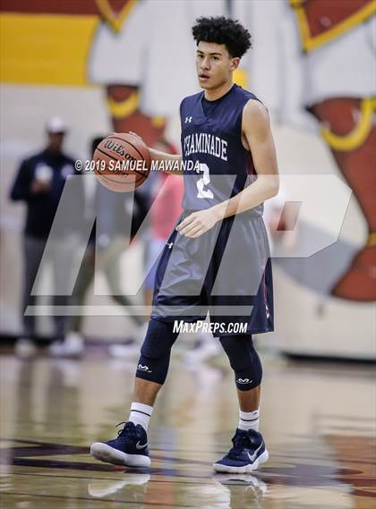 Thumbnail 1 in Chaminade vs  Notre Dame (SO) (Mission league tournament) photogallery.