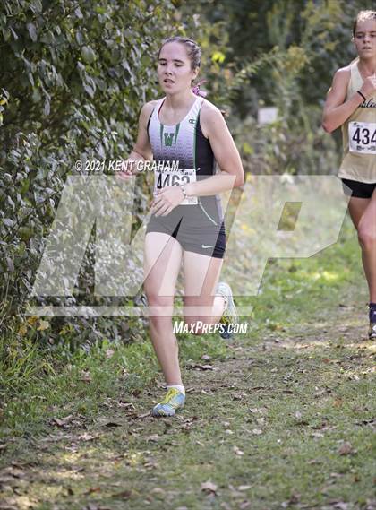 Thumbnail 3 in IHSAA Cross Country Noblesville Sectional Championship (Girls) photogallery.