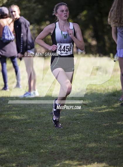 Thumbnail 3 in IHSAA Cross Country Noblesville Sectional Championship (Girls) photogallery.