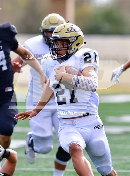 Thumbnail 3 in Vandegrift vs. Klein Collins (UIL 6A Area Playoff) photogallery.