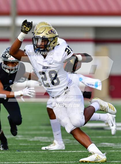 Thumbnail 1 in Vandegrift vs. Klein Collins (UIL 6A Area Playoff) photogallery.