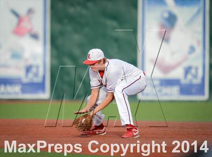 Thumbnail 3 in Centennial vs Liberty (NIAA Division 1 State Baseball Tournament Round 3) photogallery.