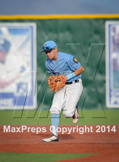 Thumbnail 3 in Centennial vs Liberty (NIAA Division 1 State Baseball Tournament Round 3) photogallery.