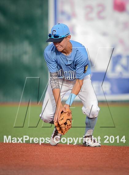 Thumbnail 3 in Centennial vs Liberty (NIAA Division 1 State Baseball Tournament Round 3) photogallery.