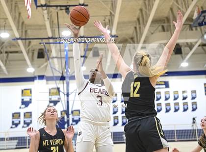 Thumbnail 2 in Mt. Vernon @ Lawrence Central (IHSAA 4A Decatur Central Regional Final) photogallery.