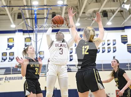 Thumbnail 3 in Mt. Vernon @ Lawrence Central (IHSAA 4A Decatur Central Regional Final) photogallery.