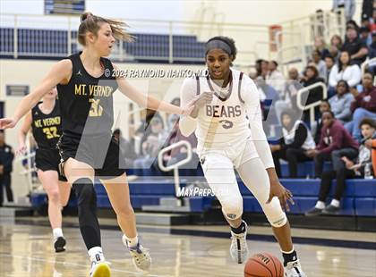 Thumbnail 3 in Mt. Vernon @ Lawrence Central (IHSAA 4A Decatur Central Regional Final) photogallery.