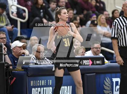 Thumbnail 2 in Mt. Vernon @ Lawrence Central (IHSAA 4A Decatur Central Regional Final) photogallery.
