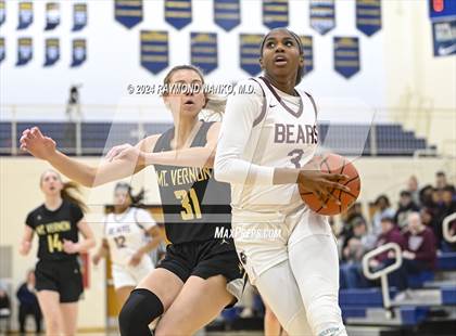 Thumbnail 2 in Mt. Vernon @ Lawrence Central (IHSAA 4A Decatur Central Regional Final) photogallery.