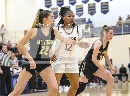 Thumbnail 3 in Mt. Vernon @ Lawrence Central (IHSAA 4A Decatur Central Regional Final) photogallery.