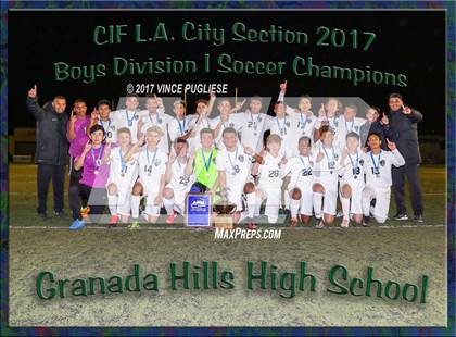 Thumbnail 1 in Fremont vs. Granada Hills Charter (CIF LA City Section D1 Final) photogallery.