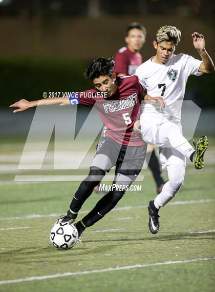 Thumbnail 2 in Fremont vs. Granada Hills Charter (CIF LA City Section D1 Final) photogallery.