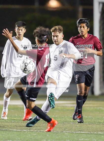 Thumbnail 2 in Fremont vs. Granada Hills Charter (CIF LA City Section D1 Final) photogallery.