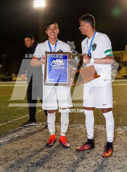 Thumbnail 1 in Fremont vs. Granada Hills Charter (CIF LA City Section D1 Final) photogallery.