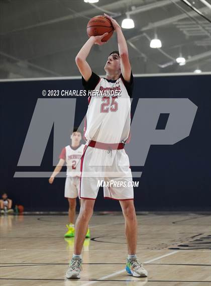 Thumbnail 1 in San Antonio Patriots HomeSchool vs Dallas HSAA (Aggieland Come and Take It Tip-Off) photogallery.