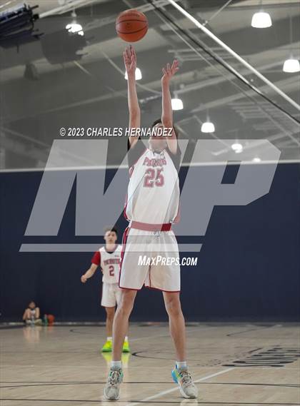 Thumbnail 2 in San Antonio Patriots HomeSchool vs Dallas HSAA (Aggieland Come and Take It Tip-Off) photogallery.