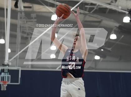 Thumbnail 2 in San Antonio Patriots HomeSchool vs Dallas HSAA (Aggieland Come and Take It Tip-Off) photogallery.