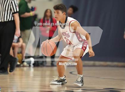 Thumbnail 2 in San Antonio Patriots HomeSchool vs Dallas HSAA (Aggieland Come and Take It Tip-Off) photogallery.