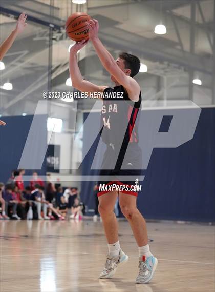 Thumbnail 1 in San Antonio Patriots HomeSchool vs Dallas HSAA (Aggieland Come and Take It Tip-Off) photogallery.