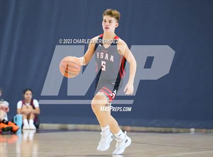 Thumbnail 2 in San Antonio Patriots HomeSchool vs Dallas HSAA (Aggieland Come and Take It Tip-Off) photogallery.