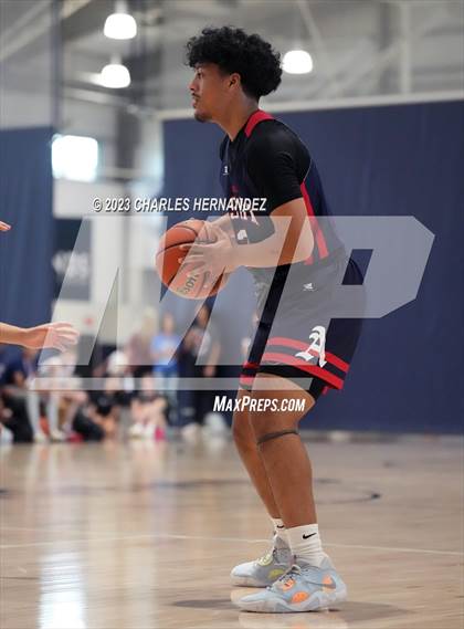 Thumbnail 1 in San Antonio Patriots HomeSchool vs Dallas HSAA (Aggieland Come and Take It Tip-Off) photogallery.