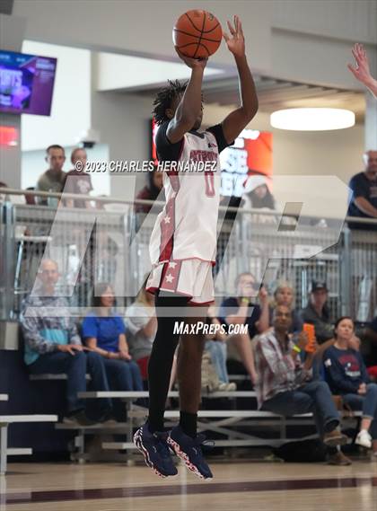Thumbnail 3 in San Antonio Patriots HomeSchool vs Dallas HSAA (Aggieland Come and Take It Tip-Off) photogallery.