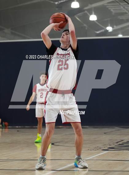 Thumbnail 2 in San Antonio Patriots HomeSchool vs Dallas HSAA (Aggieland Come and Take It Tip-Off) photogallery.