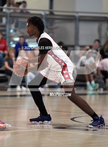 Thumbnail 1 in San Antonio Patriots HomeSchool vs Dallas HSAA (Aggieland Come and Take It Tip-Off) photogallery.