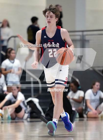 Thumbnail 1 in San Antonio Patriots HomeSchool vs Dallas HSAA (Aggieland Come and Take It Tip-Off) photogallery.