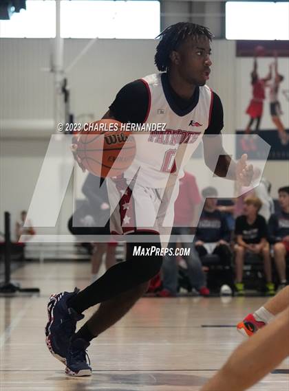 Thumbnail 2 in San Antonio Patriots HomeSchool vs Dallas HSAA (Aggieland Come and Take It Tip-Off) photogallery.